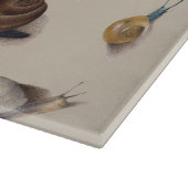 カタツムリガーデンペット腹足類スラグ植物カタツムリ カッティングボード (角)