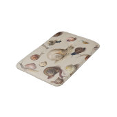 カタツムリガーデンペット腹足類スラグ植物カタツムリ バスマット (アングル)