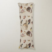 カタツムリガーデンペット腹足類スラグ植物カタツムリ ボディピロー (正面縦)