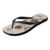 カタツムリナグガーデンペット腹足植物カタツムリ ビーチサンダル (アングル)