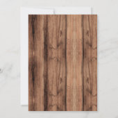 カタツムリパーティーのテーマ招待状 招待状 (裏面)