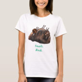 カタツムリロックTシャツ Tシャツ (正面)