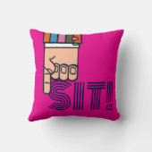 カタツムリ指 クッション (裏面)