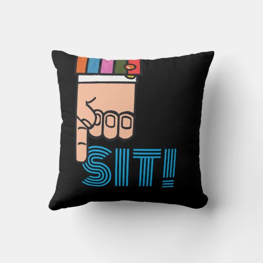 カタツムリ指 クッション (裏面)