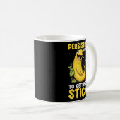 カタツムリ捕手用バナナスラグキャッチャー引用文8 コーヒーマグカップ (正面右)