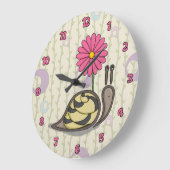 カタツムリ時計 ラージ壁時計 (傾斜)