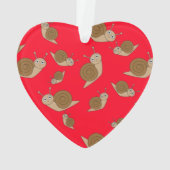 カタツムリ模様 オーナメント (裏面)