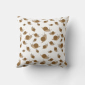 カタツムリ模様 クッション (裏面)