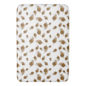 カタツムリ模様 バスマット (正面縦)