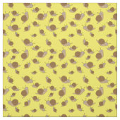 カタツムリ模様 ファブリック (見本)