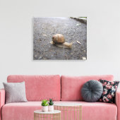 カタツムリ歩行 キャンバスプリント (インサイチュ (リビング))