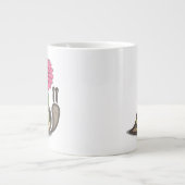 カタツムリ特産マグカップをサディ ジャンボコーヒーマグカップ (正面)