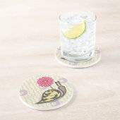 カタツムリ砂岩コースターをサディ コースター (側面)