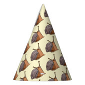 カタツムリ紙パーティーハッピーリトルカタツムリ パーティーハット (左)