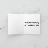 カタツムリ誕生日カード カード (内部)