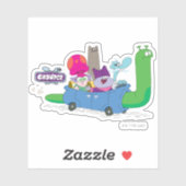 カタツムリ車のMung、Chewder、Shnitzel、Truffles シール (シート)