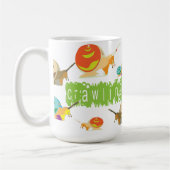 カタツムリ這い コーヒーマグカップ (左)