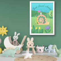 カタツムリ遠くにかわいいカタツムリ