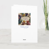 カタツムリ郵便こんにちは カード (裏面)