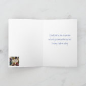 カタツムリ郵便こんにちは カード (内部)