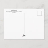 カタツムリ郵便はがきポストクロッシング ポストカード (裏面)