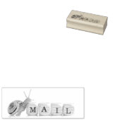 カタツムリ郵便ゴム印 ラバースタンプ (押印)