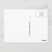 カタツムリ郵便葉書 ポストカード (裏面)