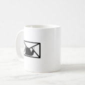 カタツムリ郵便 コーヒーマグカップ (正面左)