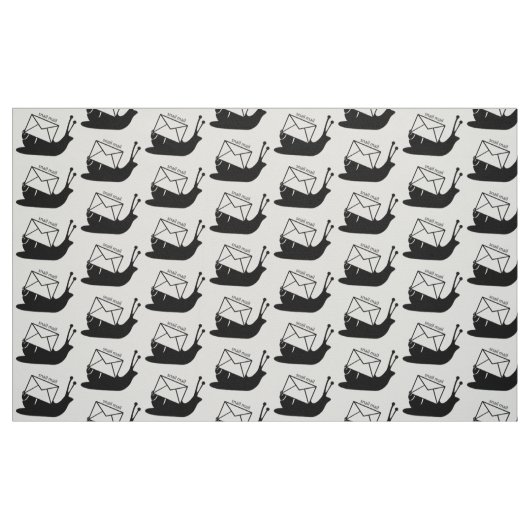 カタツムリ郵便 ファブリック (ファットクウォーター)