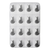 カタツムリ風呂マット バスマット (正面縦)