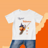 カタツムリ飛んでいるー ベビーTシャツ