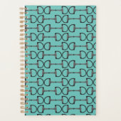 カタツムリ馬ビットパターン馬乗り プランナー手帳 (正面)