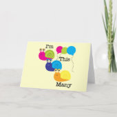 カタツムリ3本Tシャツとギフトが多い カード (正面)