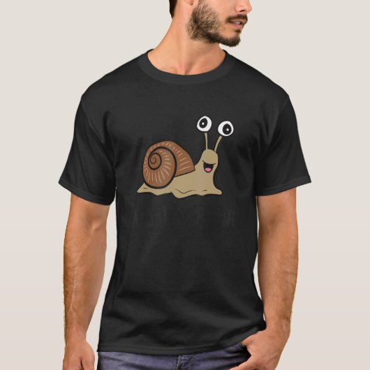 カタツムリ・ウィスペラー1 Tシャツ (正面)