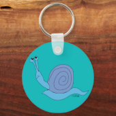 カタツムリ・キーチェーン キーホルダー (正面)