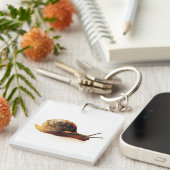 カタツムリ キーホルダー (正面右)