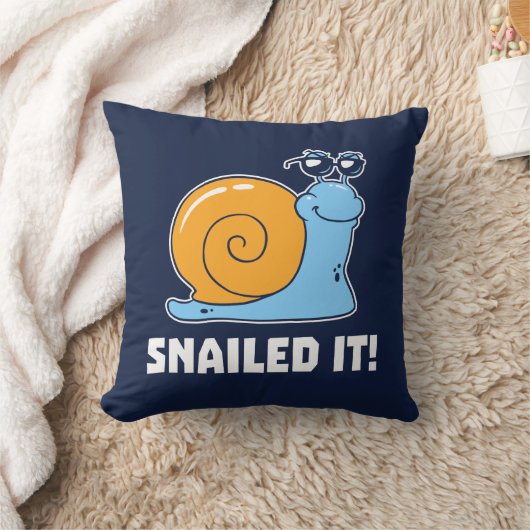 カタツムリ クッション (ブランケット)