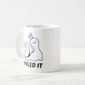 カタツムリ コーヒーマグカップ (正面左)