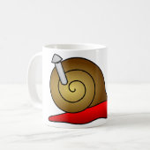 カタツムリ コーヒーマグカップ (正面左)