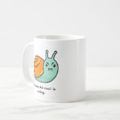 カタツムリ コーヒーマグカップ (正面左)