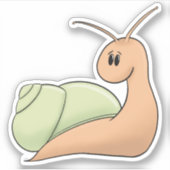 カタツムリ シール (正面)