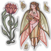 カタツムリ シール (正面)