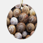 カタツムリ セラミックオーナメント (左)