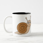 カタツムリ ツートーンマグカップ (左)