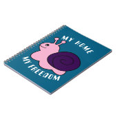 カタツムリ ノートブック (左側)