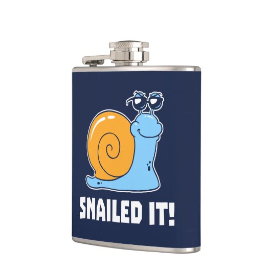 カタツムリ フラスク (左)