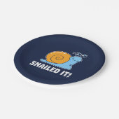 カタツムリ ペーパープレート (アングル)