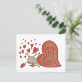 カタツムリ ポストカード (スタンド正面)