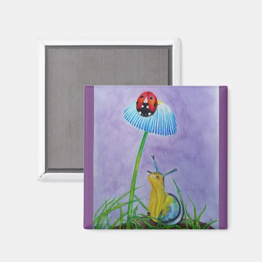 カタツムリ マグネット (正面/裏面)