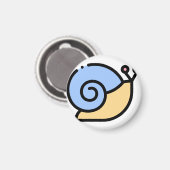 カタツムリ マグネット (正面/裏面)